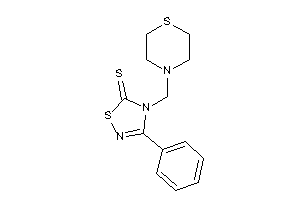 Image of 3-phenyl-4-(thiomorpholinomethyl)-1,2,4-thiadiazole-5-thione