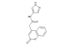 2-(2-ketochromen-4-yl)-N-(1H-pyrazol-4-yl)acetamide