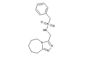 Image of 1-phenyl-N-(6,7,8,9-tetrahydro-5H-[1,2,4]triazolo[4,3-a]azepin-3-ylmethyl)methanesulfonamide
