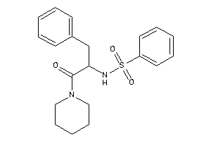 N-(1-benzyl-2-keto-2-piperidino-ethyl)benzenesulfonamide