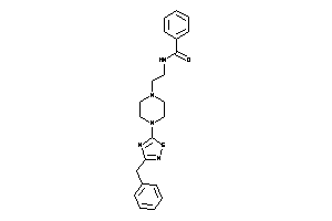 N-[2-[4-(3-benzyl-1,2,4-thiadiazol-5-yl)piperazino]ethyl]benzamide