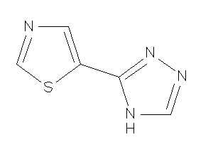 5-(4H-1,2,4-triazol-3-yl)thiazole