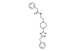 N-[2-[4-(3-benzyl-1,2,4-thiadiazol-5-yl)piperazino]ethyl]-2-phenyl-acetamide