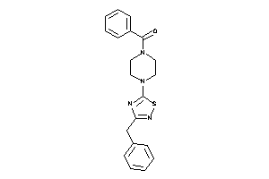 Image of [4-(3-benzyl-1,2,4-thiadiazol-5-yl)piperazino]-phenyl-methanone