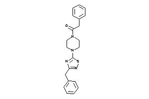 Image of 1-[4-(3-benzyl-1,2,4-thiadiazol-5-yl)piperazino]-2-phenyl-ethanone