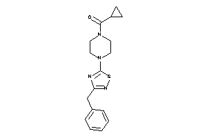 [4-(3-benzyl-1,2,4-thiadiazol-5-yl)piperazino]-cyclopropyl-methanone