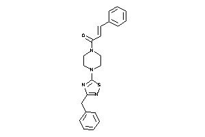 1-[4-(3-benzyl-1,2,4-thiadiazol-5-yl)piperazino]-3-phenyl-prop-2-en-1-one