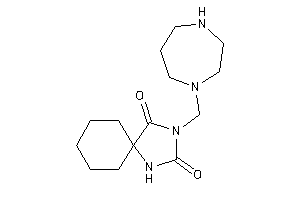 3-(1,4-diazepan-1-ylmethyl)-1,3-diazaspiro[4.5]decane-2,4-quinone
