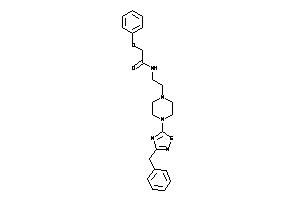 Image of N-[2-[4-(3-benzyl-1,2,4-thiadiazol-5-yl)piperazino]ethyl]-2-phenoxy-acetamide