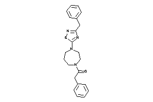 1-[4-(3-benzyl-1,2,4-thiadiazol-5-yl)-1,4-diazepan-1-yl]-2-phenyl-ethanone