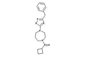 [4-(3-benzyl-1,2,4-thiadiazol-5-yl)-1,4-diazepan-1-yl]-cyclobutyl-methanone