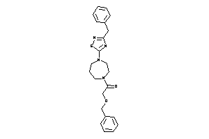 2-benzoxy-1-[4-(3-benzyl-1,2,4-thiadiazol-5-yl)-1,4-diazepan-1-yl]ethanone