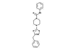 4-(3-benzyl-1,2,4-thiadiazol-5-yl)-N-phenyl-piperazine-1-carboxamide