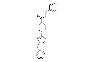 N-benzyl-4-(3-benzyl-1,2,4-thiadiazol-5-yl)piperazine-1-carboxamide