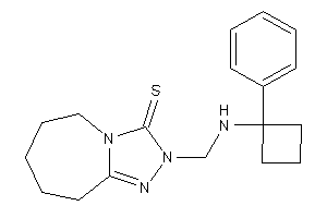2-[[(1-phenylcyclobutyl)amino]methyl]-6,7,8,9-tetrahydro-5H-[1,2,4]triazolo[4,3-a]azepine-3-thione