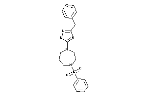 3-benzyl-5-(4-besyl-1,4-diazepan-1-yl)-1,2,4-thiadiazole