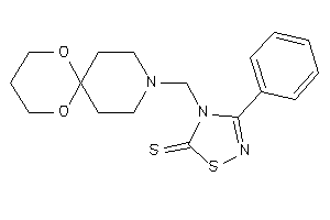 Image of 4-(7,11-dioxa-3-azaspiro[5.5]undecan-3-ylmethyl)-3-phenyl-1,2,4-thiadiazole-5-thione