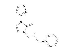 1-[(benzylamino)methyl]-3-isoxazol-3-yl-4-imidazolin-2-one