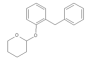 Image of 2-(2-benzylphenoxy)tetrahydropyran