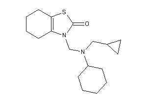 Image of 3-[[cyclohexyl(cyclopropylmethyl)amino]methyl]-4,5,6,7-tetrahydro-1,3-benzothiazol-2-one