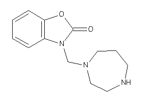 3-(1,4-diazepan-1-ylmethyl)-1,3-benzoxazol-2-one