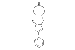 3-(1,4-diazepan-1-ylmethyl)-5-phenyl-4-oxazoline-2-thione