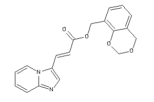 3-imidazo[1,2-a]pyridin-3-ylacrylic Acid 4H-1,3-benzodioxin-8-ylmethyl Ester