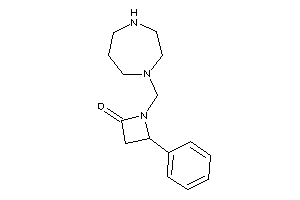 1-(1,4-diazepan-1-ylmethyl)-4-phenyl-azetidin-2-one