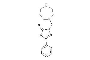 3-(1,4-diazepan-1-ylmethyl)-5-phenyl-1,3,4-oxadiazol-2-one