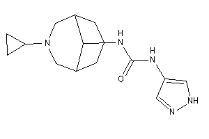 1-(7-cyclopropyl-7-azabicyclo[3.3.1]nonan-9-yl)-3-(1H-pyrazol-4-yl)urea