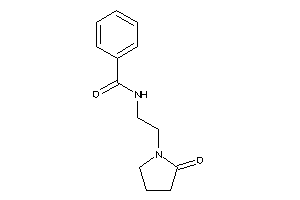 N-[2-(2-ketopyrrolidino)ethyl]benzamide