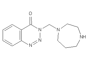 Image of 3-(1,4-diazepan-1-ylmethyl)-1,2,3-benzotriazin-4-one