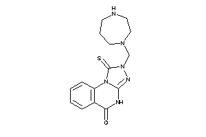 2-(1,4-diazepan-1-ylmethyl)-1-thioxo-4H-[1,2,4]triazolo[4,3-a]quinazolin-5-one