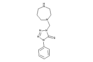 1-(1,4-diazepan-1-ylmethyl)-4-phenyl-tetrazole-5-thione