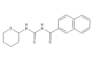Image of N-(tetrahydropyran-2-ylcarbamoyl)-2-naphthamide