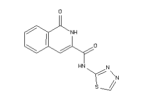 1-keto-N-(1,3,4-thiadiazol-2-yl)-2H-isoquinoline-3-carboxamide