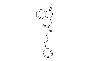Image of N-(2-phenoxyethyl)-2-phthalidyl-acetamide