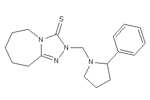 2-[(2-phenylpyrrolidino)methyl]-6,7,8,9-tetrahydro-5H-[1,2,4]triazolo[4,3-a]azepine-3-thione