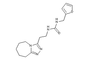 Image of 1-(2-furfuryl)-3-[2-(6,7,8,9-tetrahydro-5H-[1,2,4]triazolo[4,3-a]azepin-3-yl)ethyl]urea