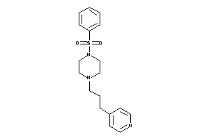 1-besyl-4-[3-(4-pyridyl)propyl]piperazine