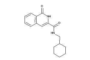 N-(cyclohexylmethyl)-1-keto-2H-isoquinoline-3-carboxamide