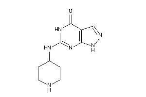 Image of 6-(4-piperidylamino)-1,5-dihydropyrazolo[3,4-d]pyrimidin-4-one
