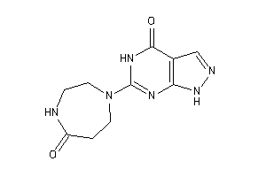 6-(5-keto-1,4-diazepan-1-yl)-1,5-dihydropyrazolo[3,4-d]pyrimidin-4-one