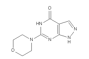 Image of 6-morpholino-1,5-dihydropyrazolo[3,4-d]pyrimidin-4-one