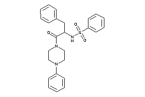N-[1-benzyl-2-keto-2-(4-phenylpiperazino)ethyl]benzenesulfonamide