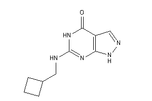 Image of 6-(cyclobutylmethylamino)-1,5-dihydropyrazolo[3,4-d]pyrimidin-4-one