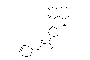 Image of N-benzyl-3-(chroman-4-ylamino)cyclopentanecarboxamide