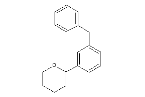 2-(3-benzylphenyl)tetrahydropyran