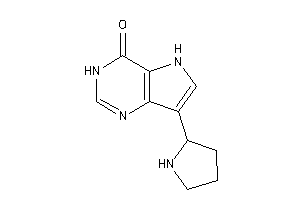 7-pyrrolidin-2-yl-3,5-dihydropyrrolo[3,2-d]pyrimidin-4-one