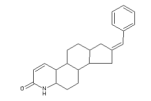 2-benzal-3,3a,3b,4,5,5a,6,9a,9b,10,11,11a-dodecahydro-1H-indeno[5,4-f]quinolin-7-one